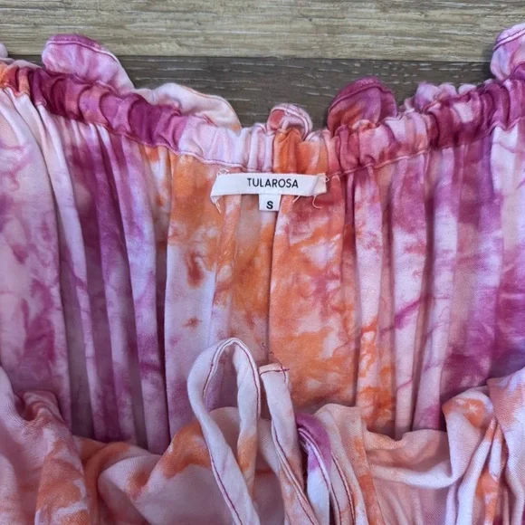 Tularosa Women's Pink and White Dress - Picture 2 of 7